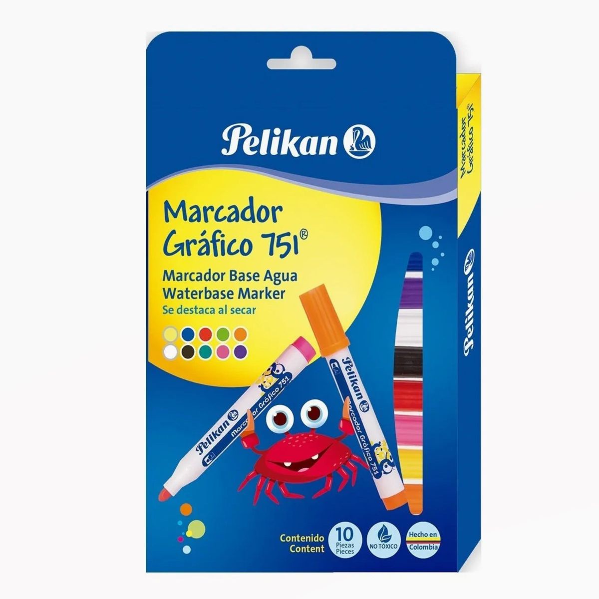 PELIKAN - Estuche De Marcadores Graficos X 10 Pelikan