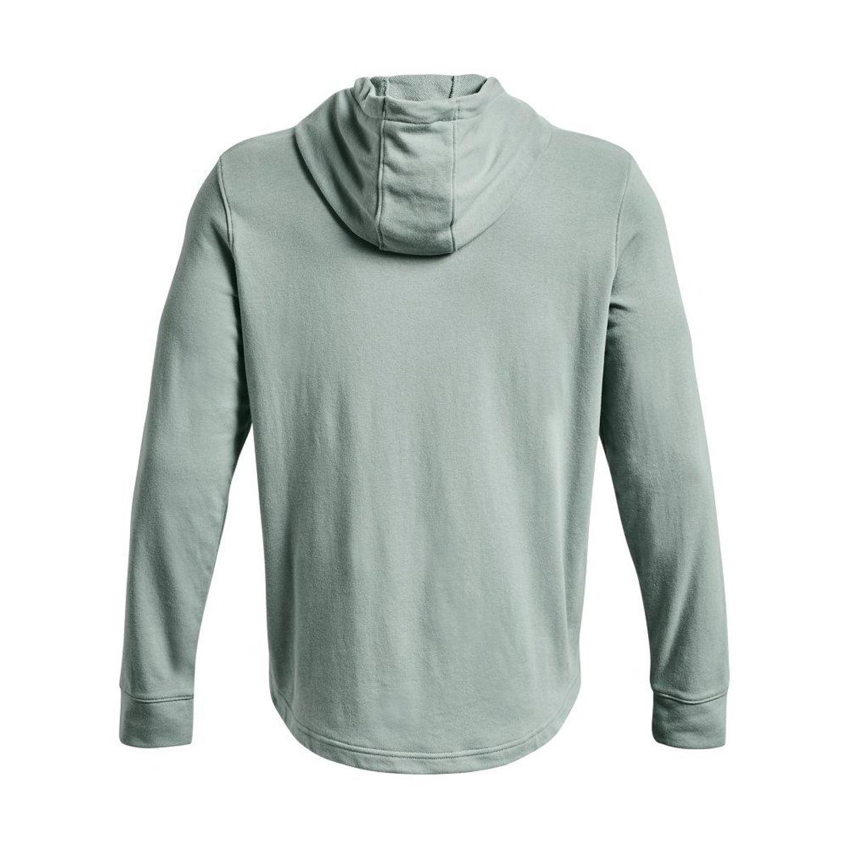 UNDER ARMOUR - Hoodie Under Armour Rival Terry Logo-Verde