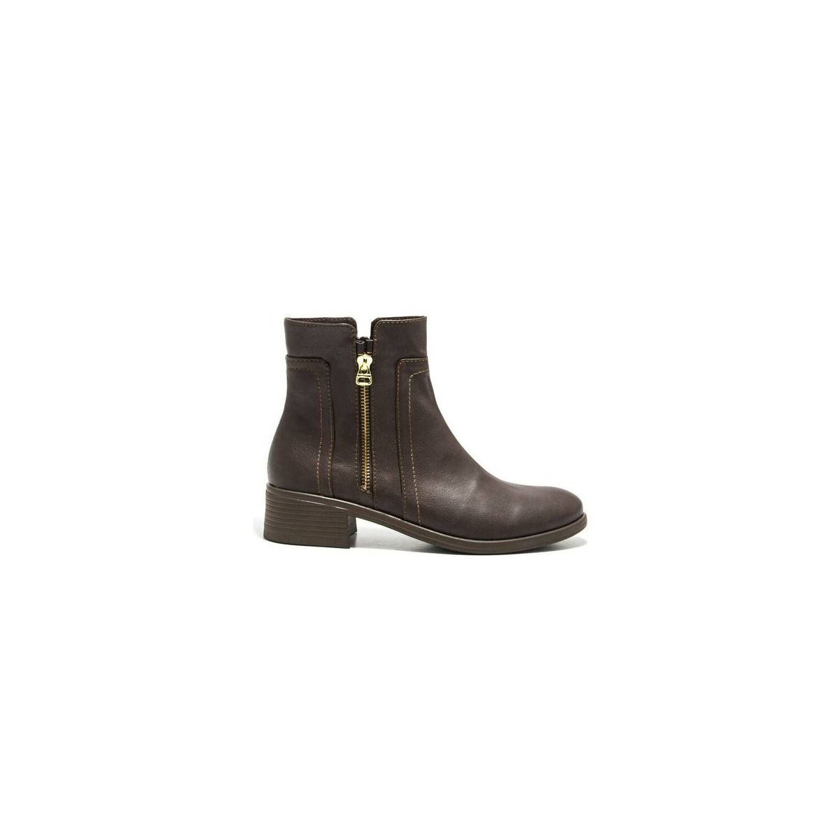 VIOLA - Botas para mujer viola simona café.