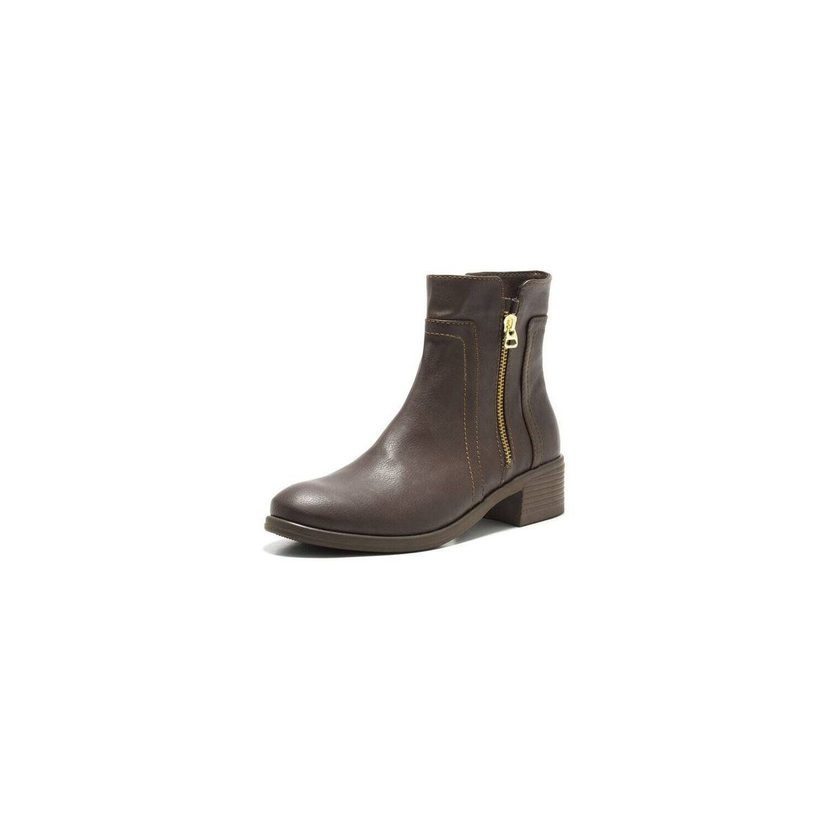 VIOLA - Botas para mujer viola simona café.