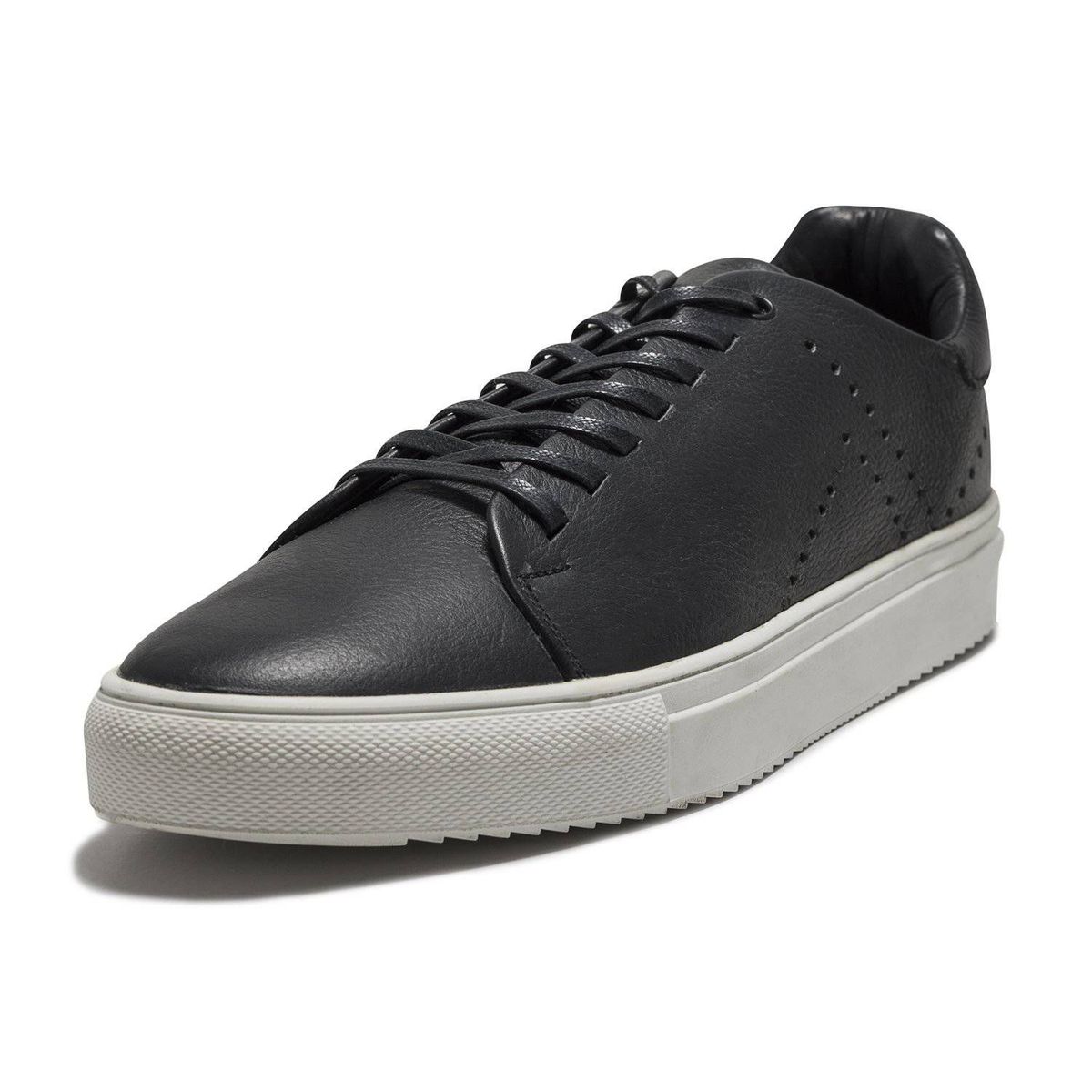 KING PIECES - Tenis negro king pieces marino