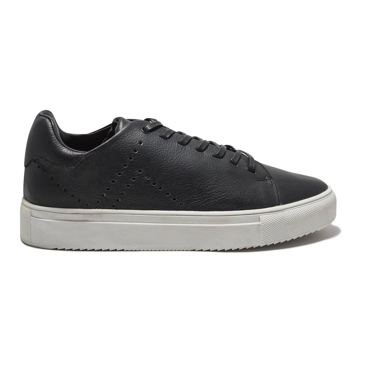 KING PIECES - Tenis negro king pieces marino