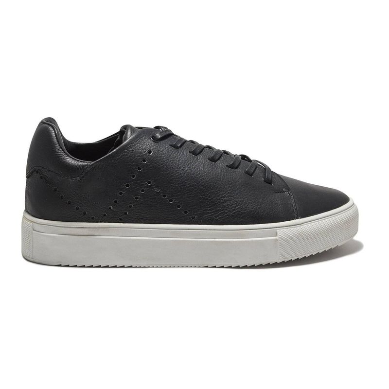KING PIECES - Tenis negro king pieces marino