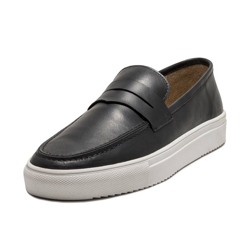 KING PIECES - Zapato casual negro king pieces basilio