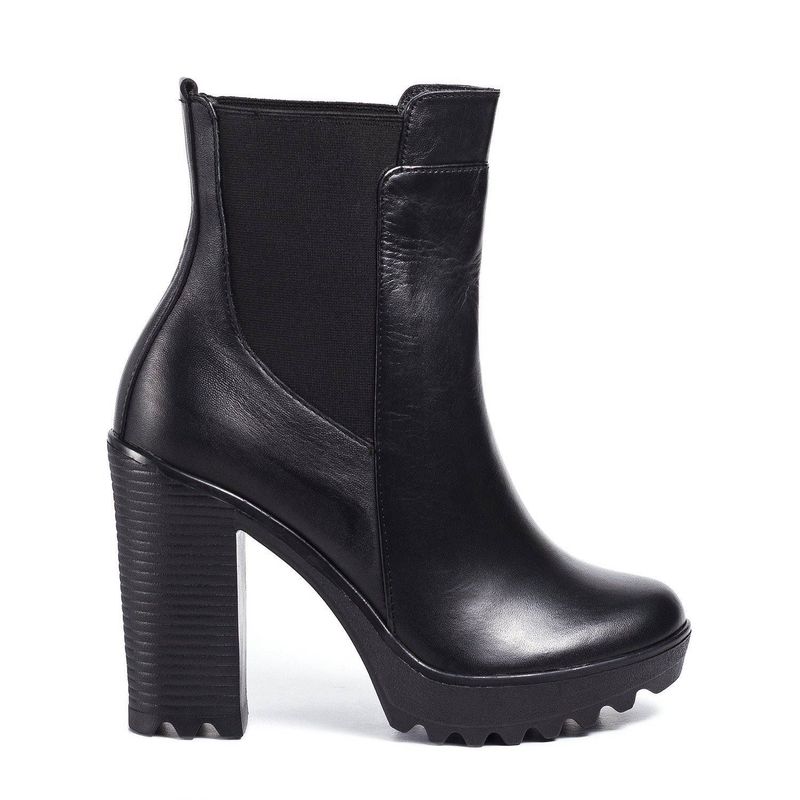 VIOLA - Botin negro viola lulu 2