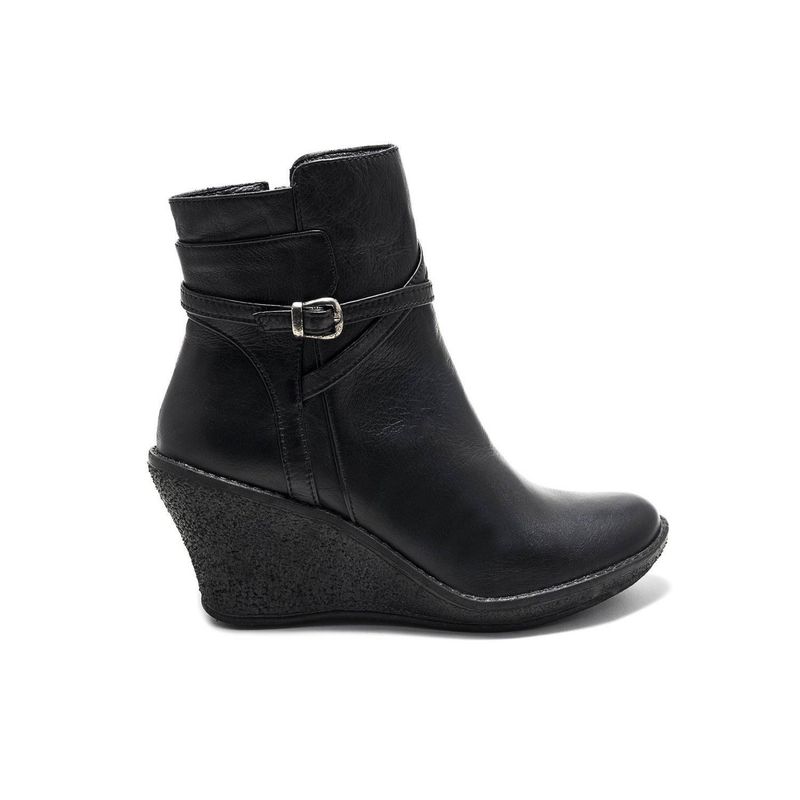 VIOLA - Botin negro viola bekis