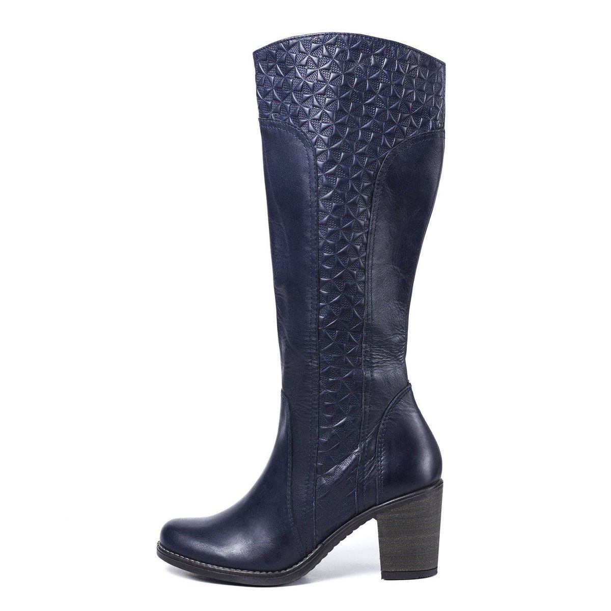 VIOLA - Bota azul modelo matilda