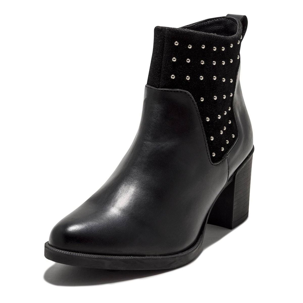 VIOLA - Botin negro viola cherry