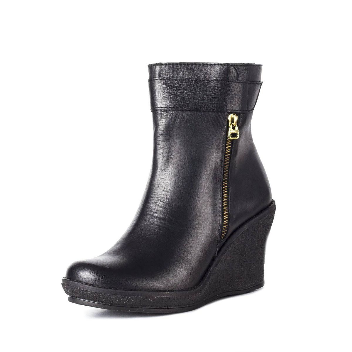 VIOLA - Botin negro viola keila 2