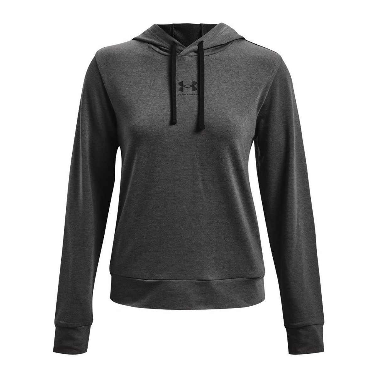 UNDER ARMOUR - Hoodie Under Armour Rival Terry Mujer-Gris