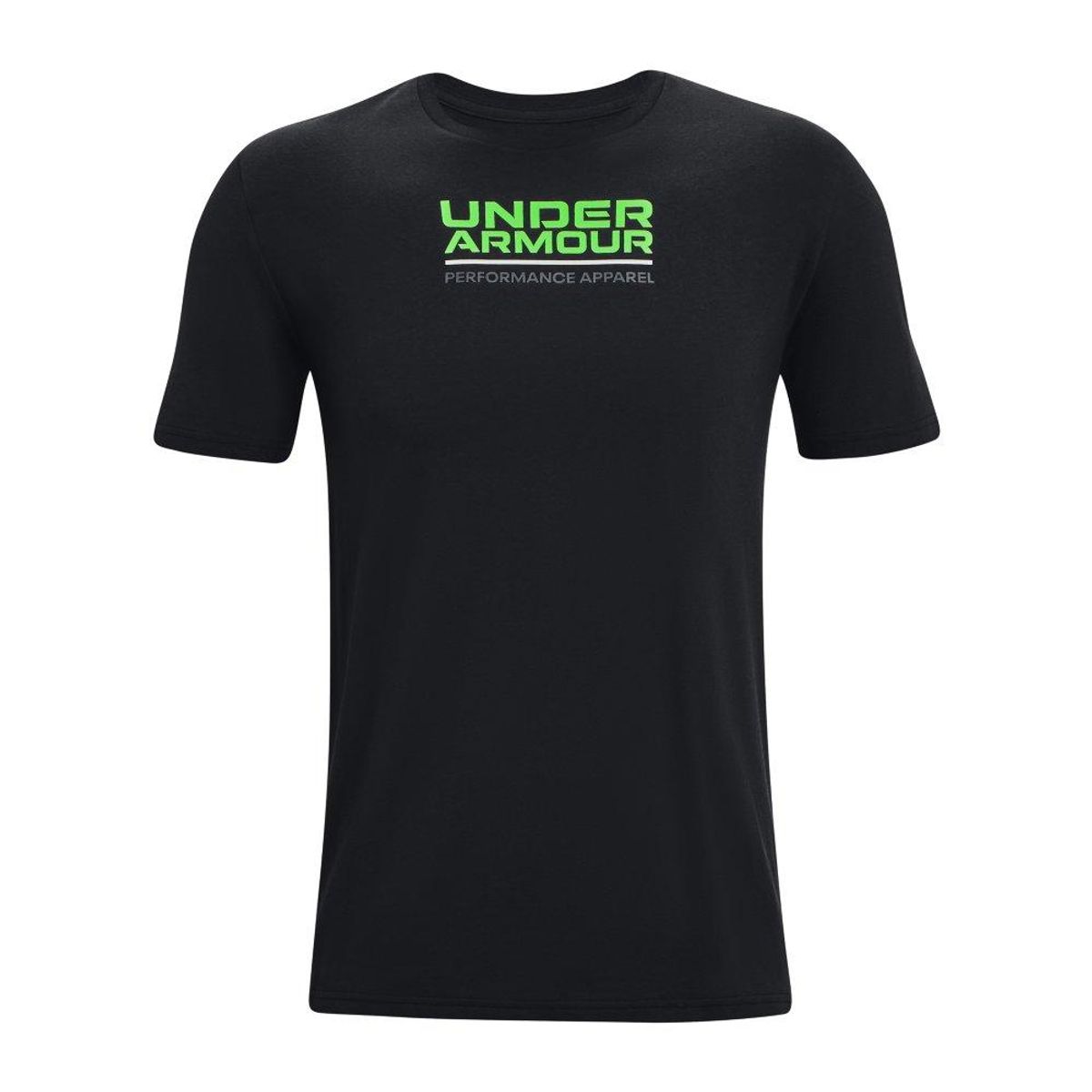 UNDER ARMOUR - Camiseta Under Armour Multicolor Box-Negro