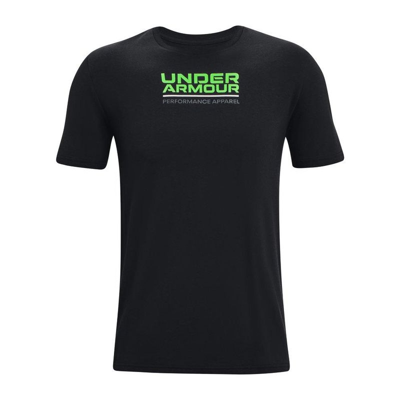 UNDER ARMOUR - Camiseta Under Armour Multicolor Box-Negro_.