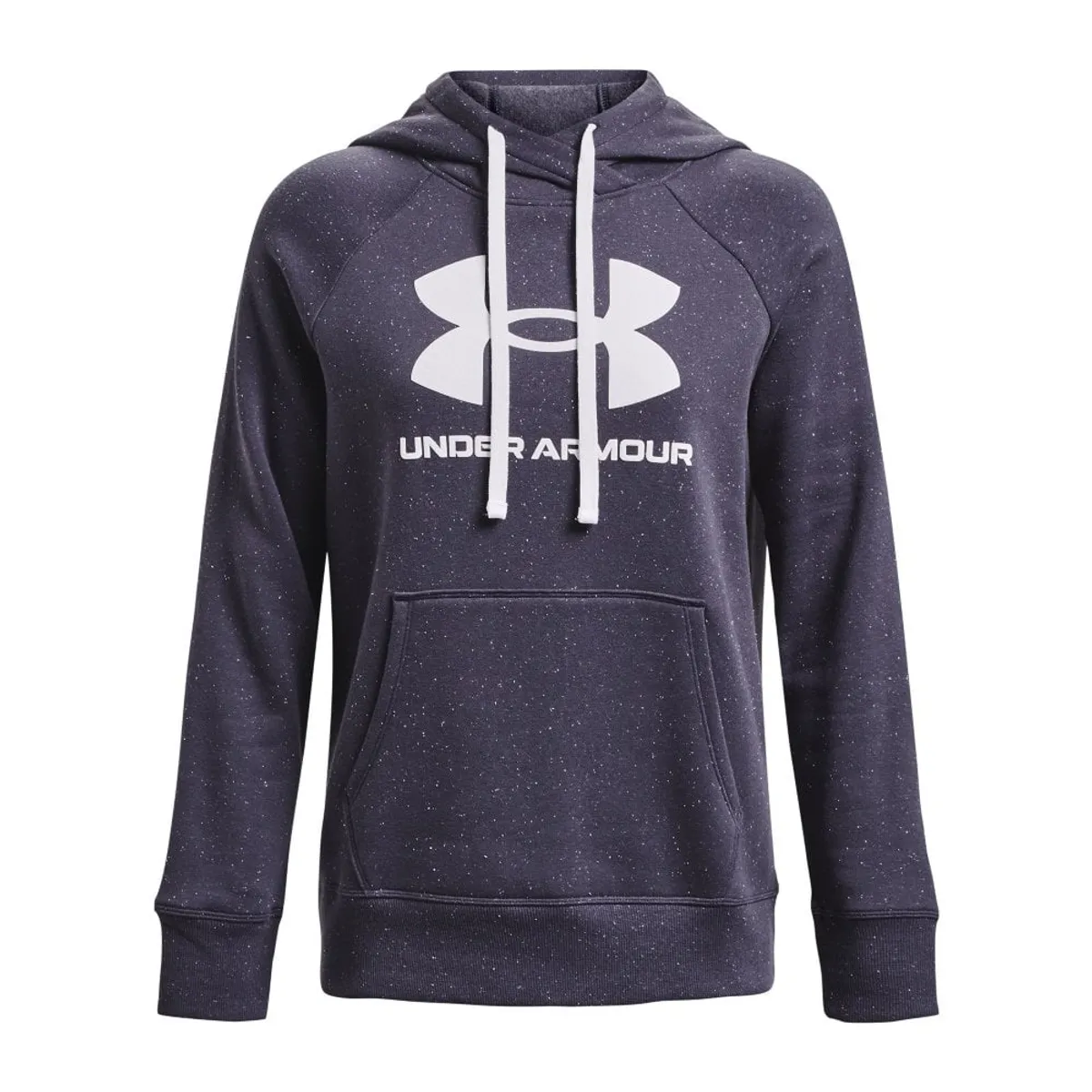 UNDER ARMOUR - Hoodie Under Armour Rival Flce Logo-Azul