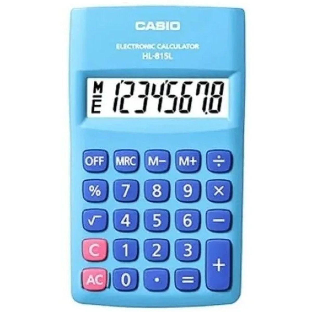 CASIO - Calculadora HL-815L BLUE 8 DIG CASIO