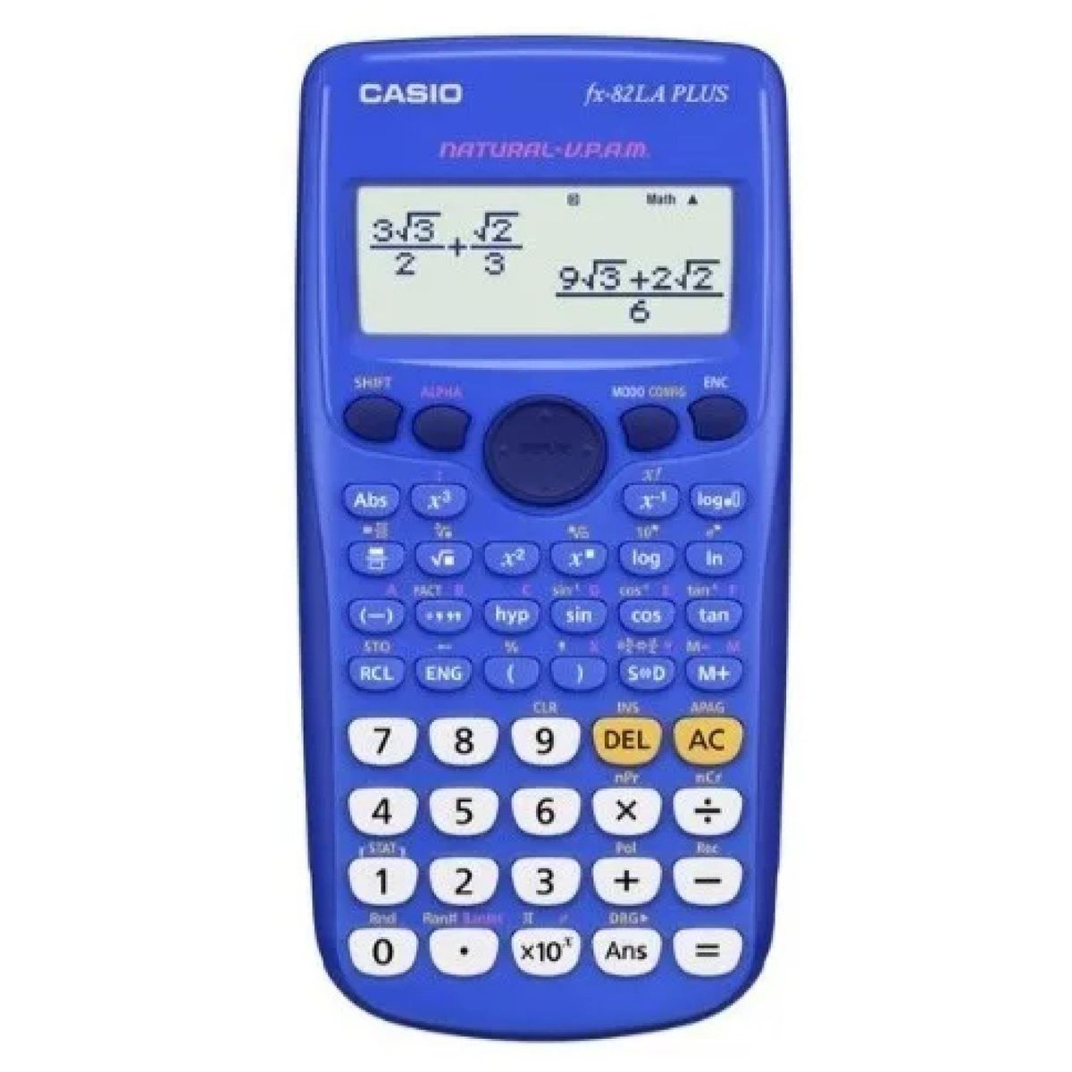 CASIO - Calculadora cientifica FX-82LA PLUS-BLUE CASIO