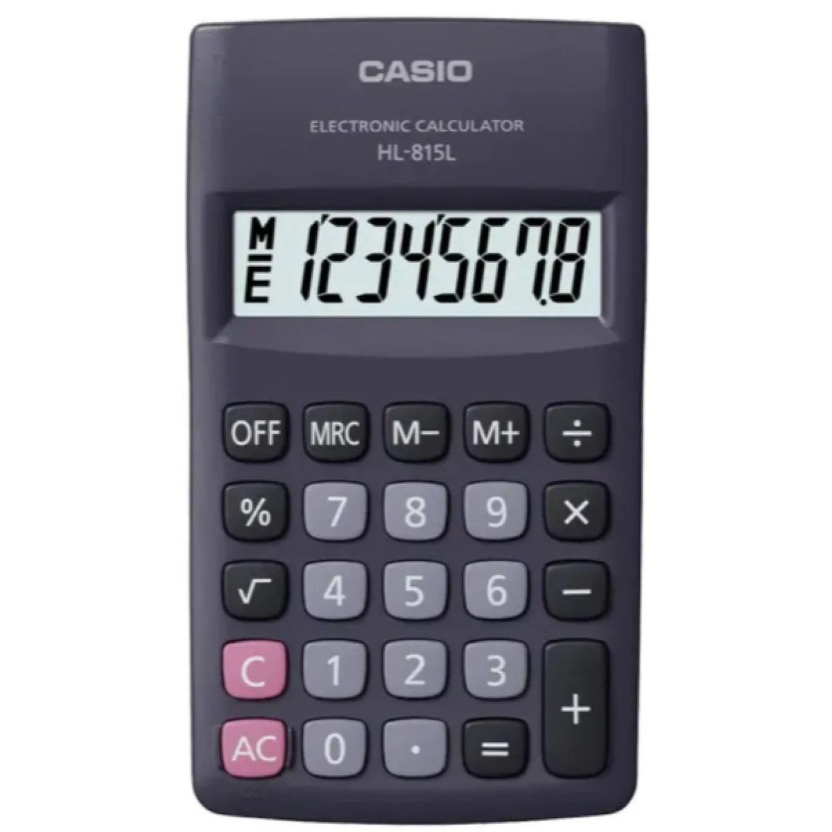 CASIO - Calculadora HL-815L NEG CAJA AZUL CASIO