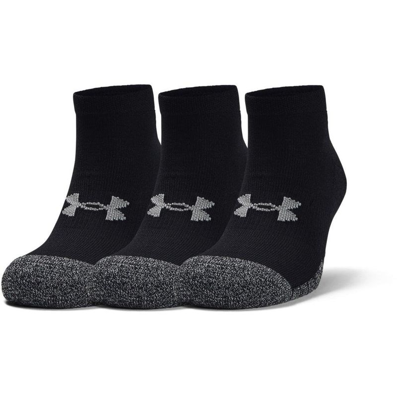 UNDER ARMOUR - Medias Under Armour Heatgear Locut 3pk-Negro