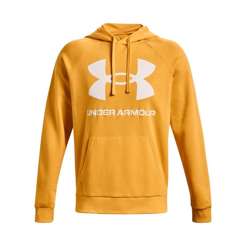 UNDER ARMOUR - Hoodie Under Armour Rival Fleece Big-Amarillo_.