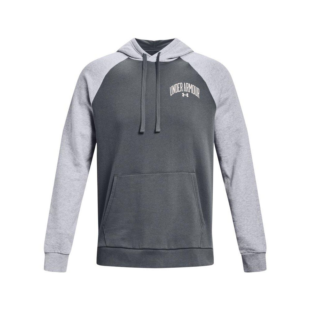 UNDER ARMOUR - Hoodie Under Armour Rival Wm Clrblock Hd-Gris