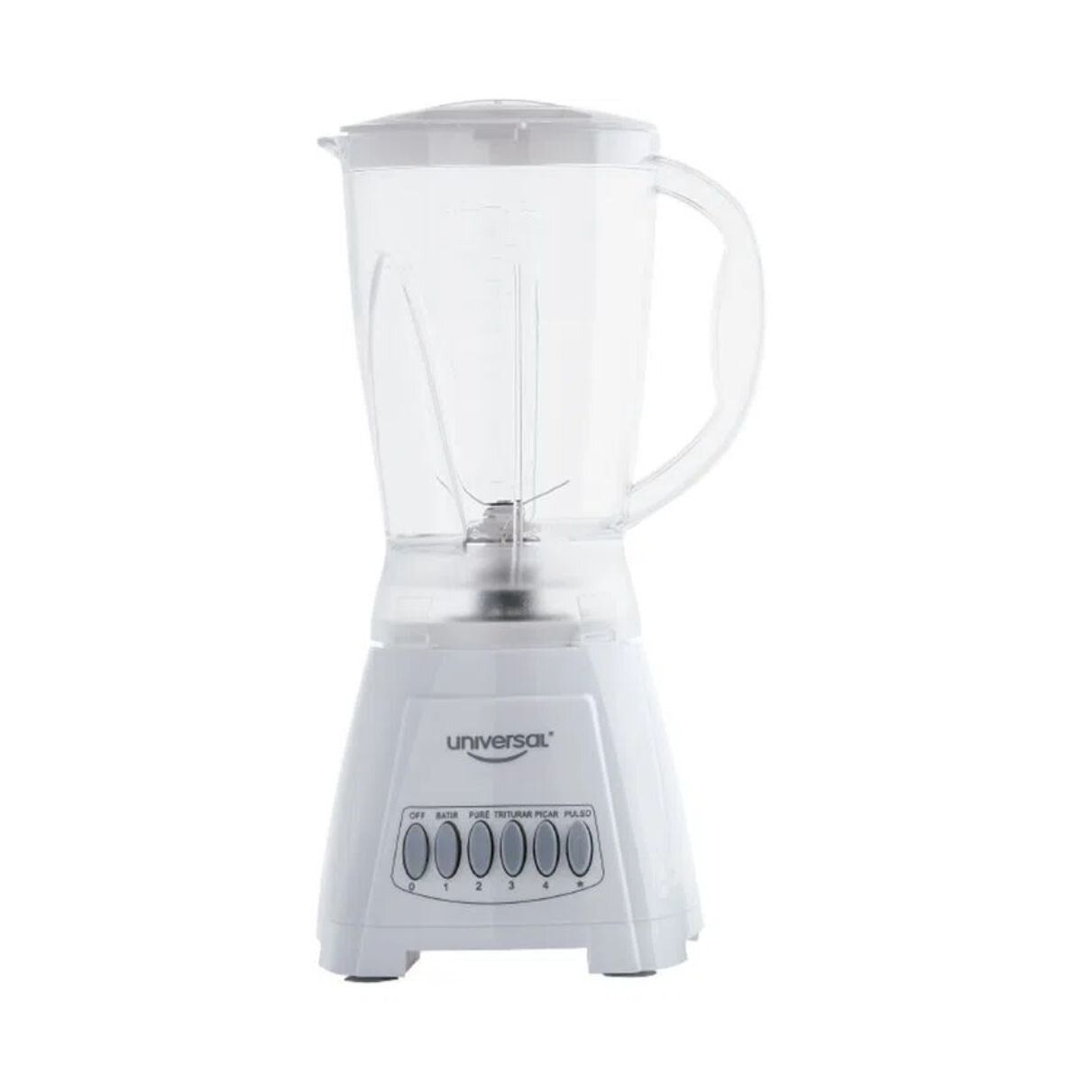 UNIVERSAL - Licuadora UNIVERSAL Vaso en Plástico 1.5 Lt Blanco