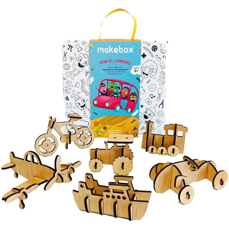 MAKEBOX - Kit educativo makebox por el camino