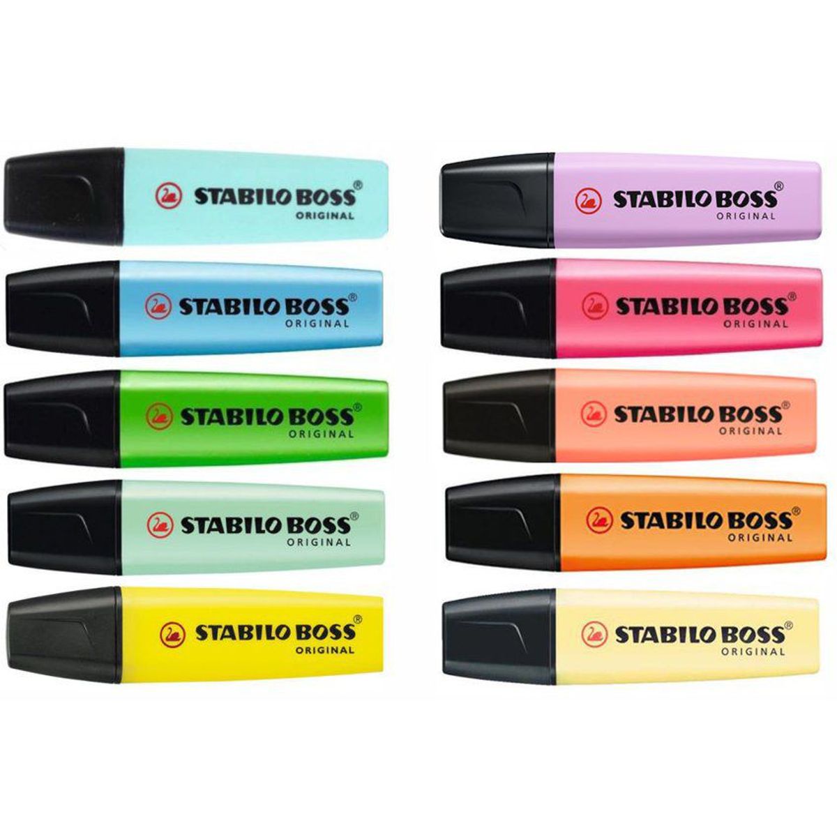 STABILO - Kit resaltadores stabilo boss surtido 10 unid