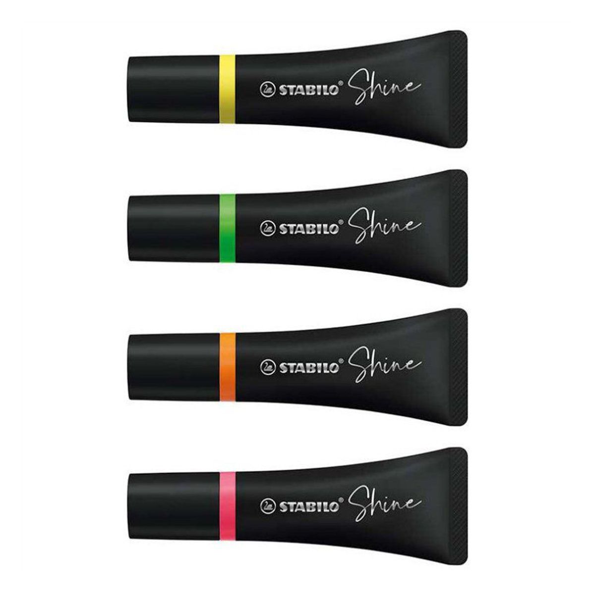 STABILO - Estuche resaltador stabilo shine 4 unidades surtido
