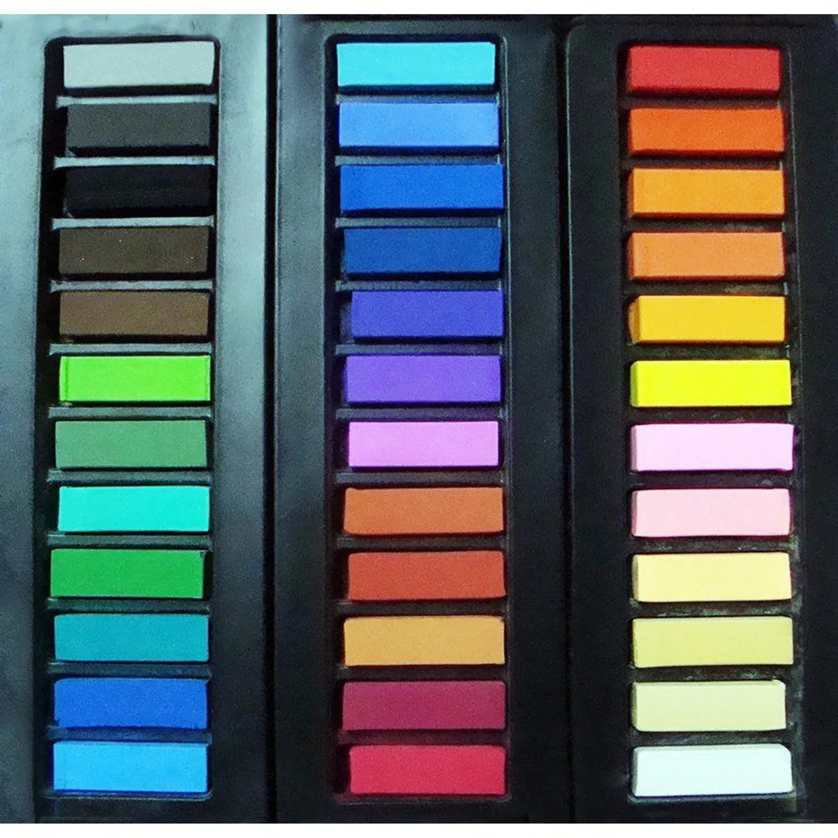 TIZIANO - Tizas pastel suave tiziano caja - 36 unidades