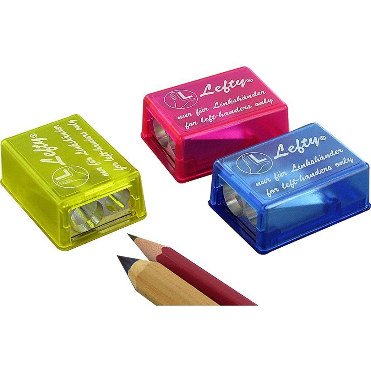 KUM - Tajalápiz para zurdos metálico