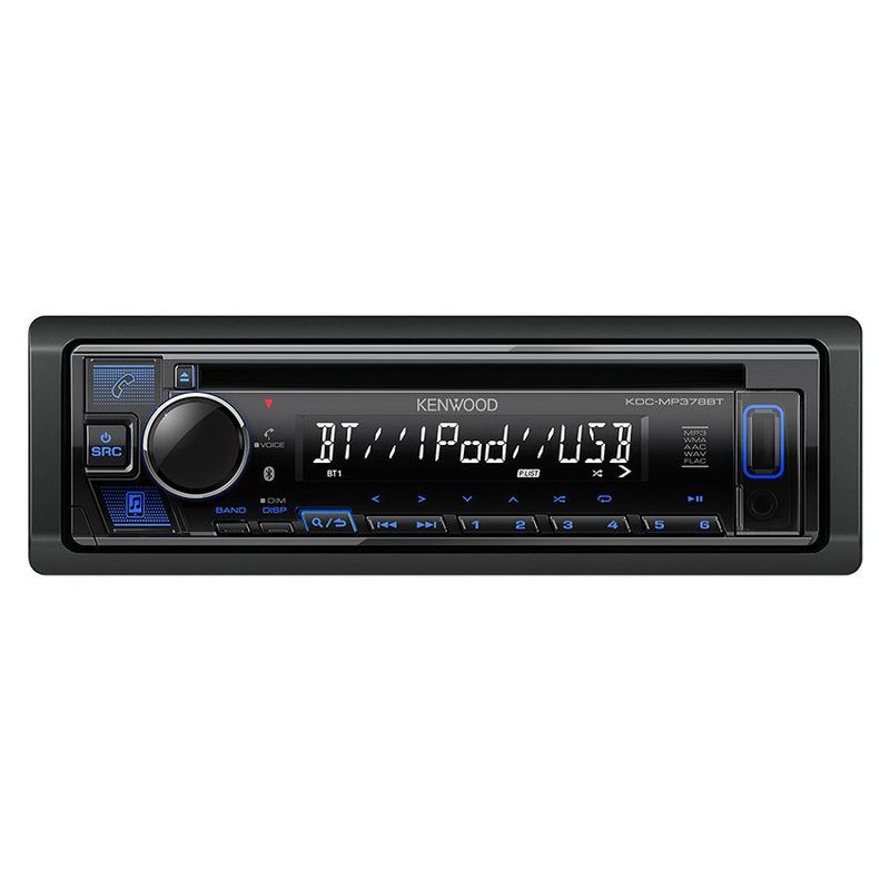 KENWOOD - Radio kenwood kdc-mp378bt con usb - bluetooth - cd - ipod