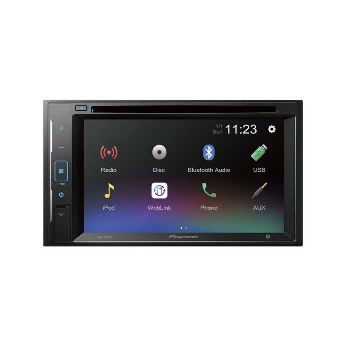 PIONEER - Radio pioneer monitor 6.2 usb - bt - weblink avh-a245bt
