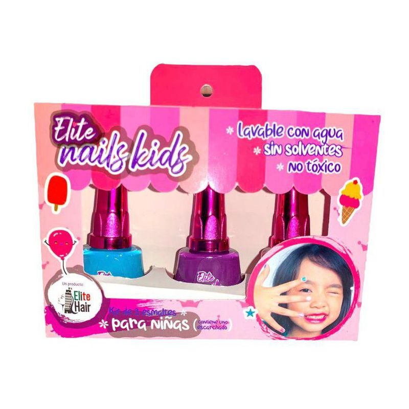 GENERICO - Esmalte elite kit niñas magic