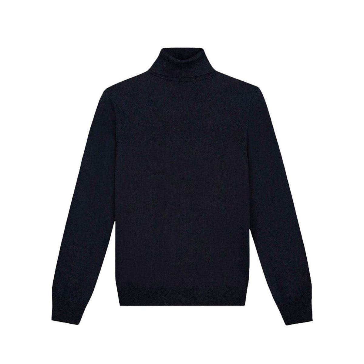 SYK - Buzo Saco Cuello Tortuga Para Hombre Negro.