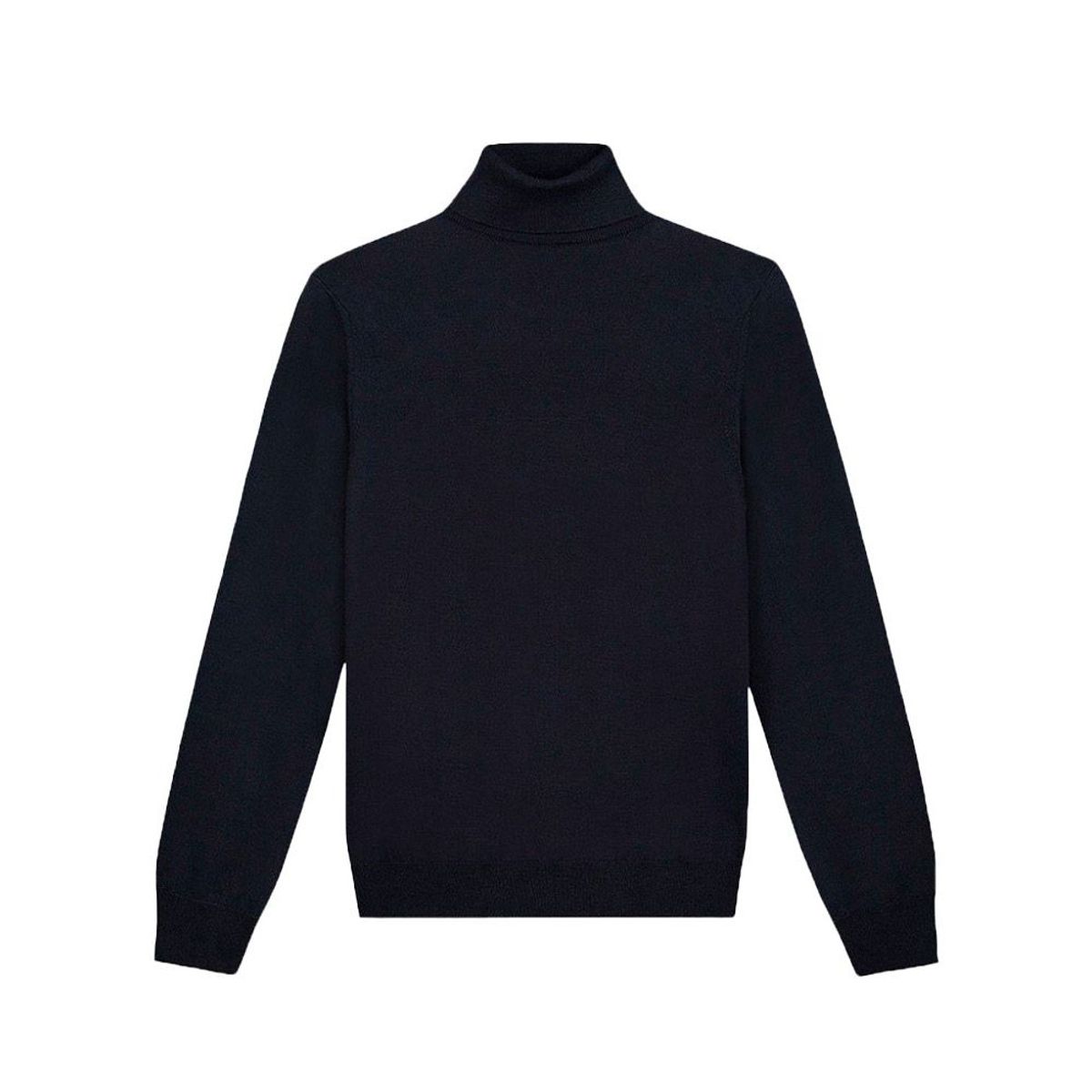 SYK - Buzo Saco Cuello Tortuga Para Hombre Negro.