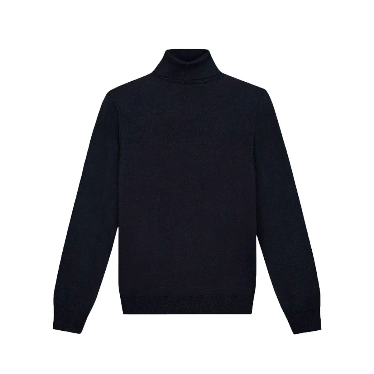 SYK - Buzo Saco Cuello Tortuga Para Hombre Negro.