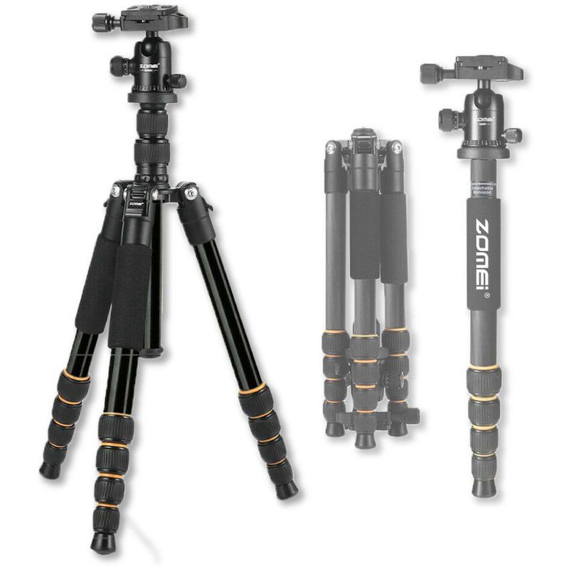 ZOMEI - Trípode y monopod q666 zomei - negro