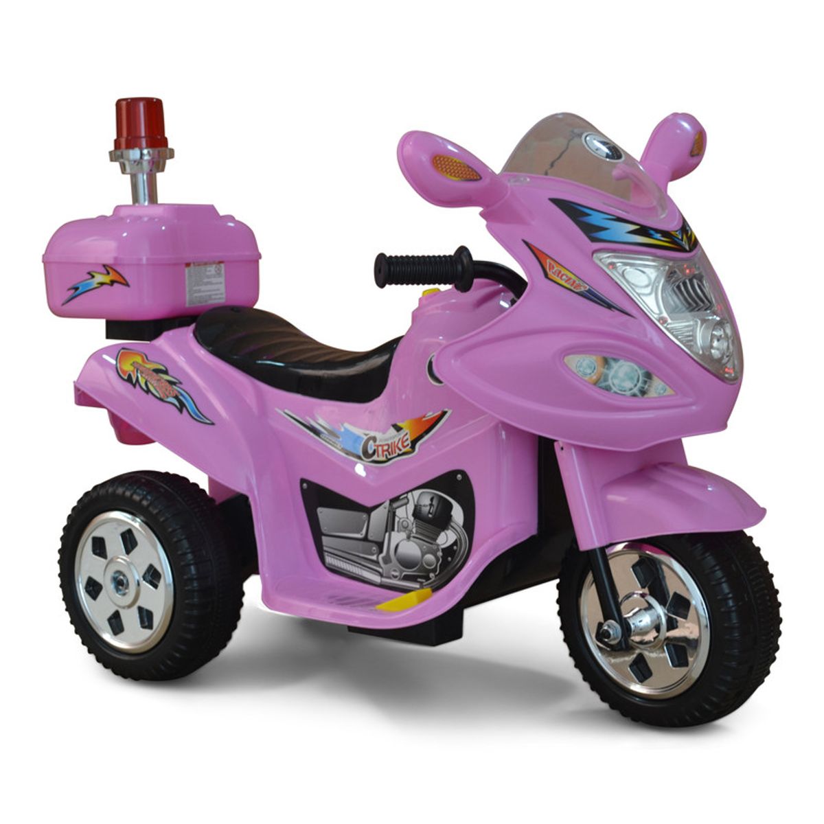 ROADMASTER - Roadmaster Moto Electrica Montable para Niños y Niñas de 1 a 5 años de 3 Ruedas con Luces y Sonidos