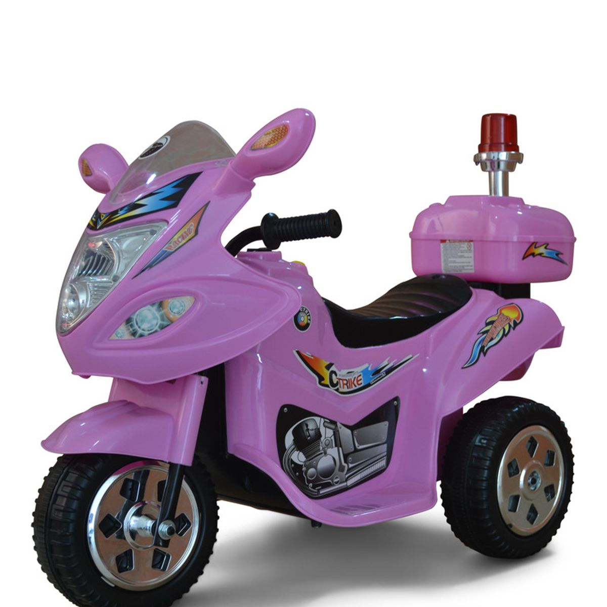 ROADMASTER - Roadmaster Moto Electrica Montable para Niños y Niñas de 1 a 5 años de 3 Ruedas con Luces y Sonidos