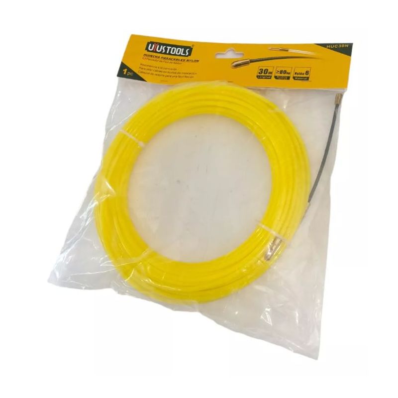 UYUSTOOLS - Sonda Pasa Cable En Nylon X 30 Mts Huc20n Uyustools