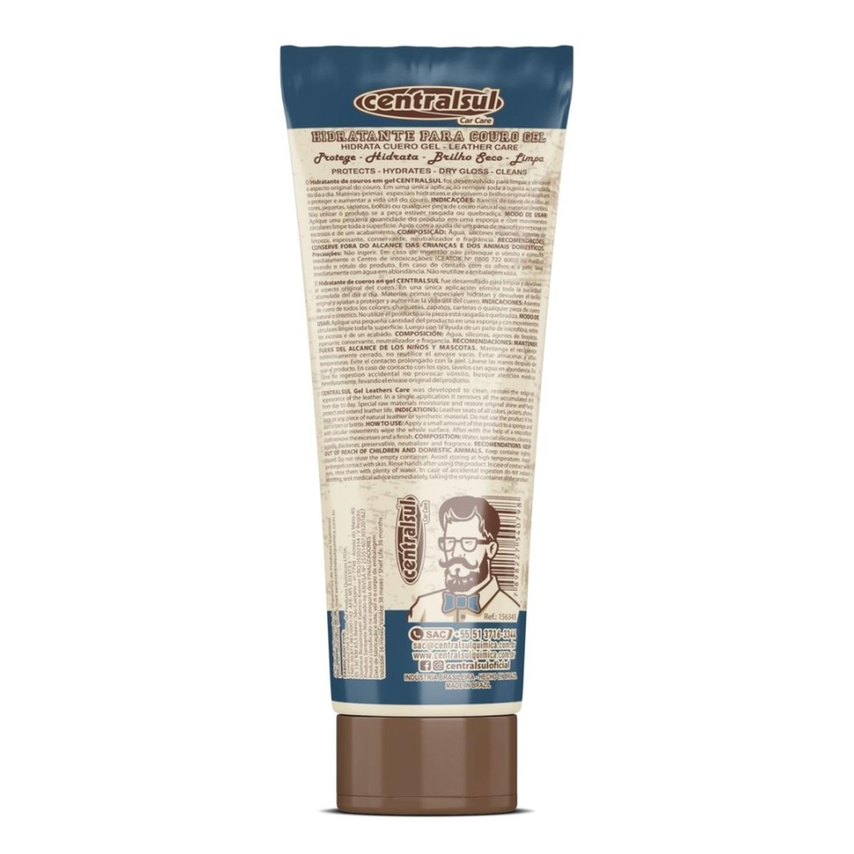 CENTRALSUL - Gel Hidratante Cuero Centralsul 250g