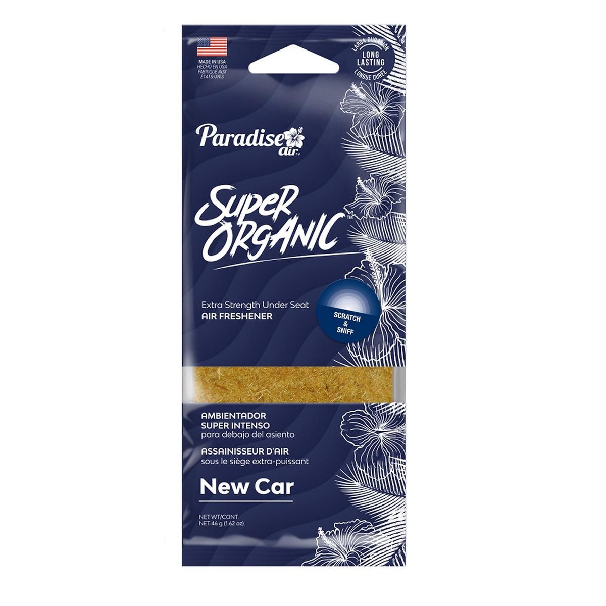 PARADISE AIR - Ambientador Super Organic New Car x1 Und