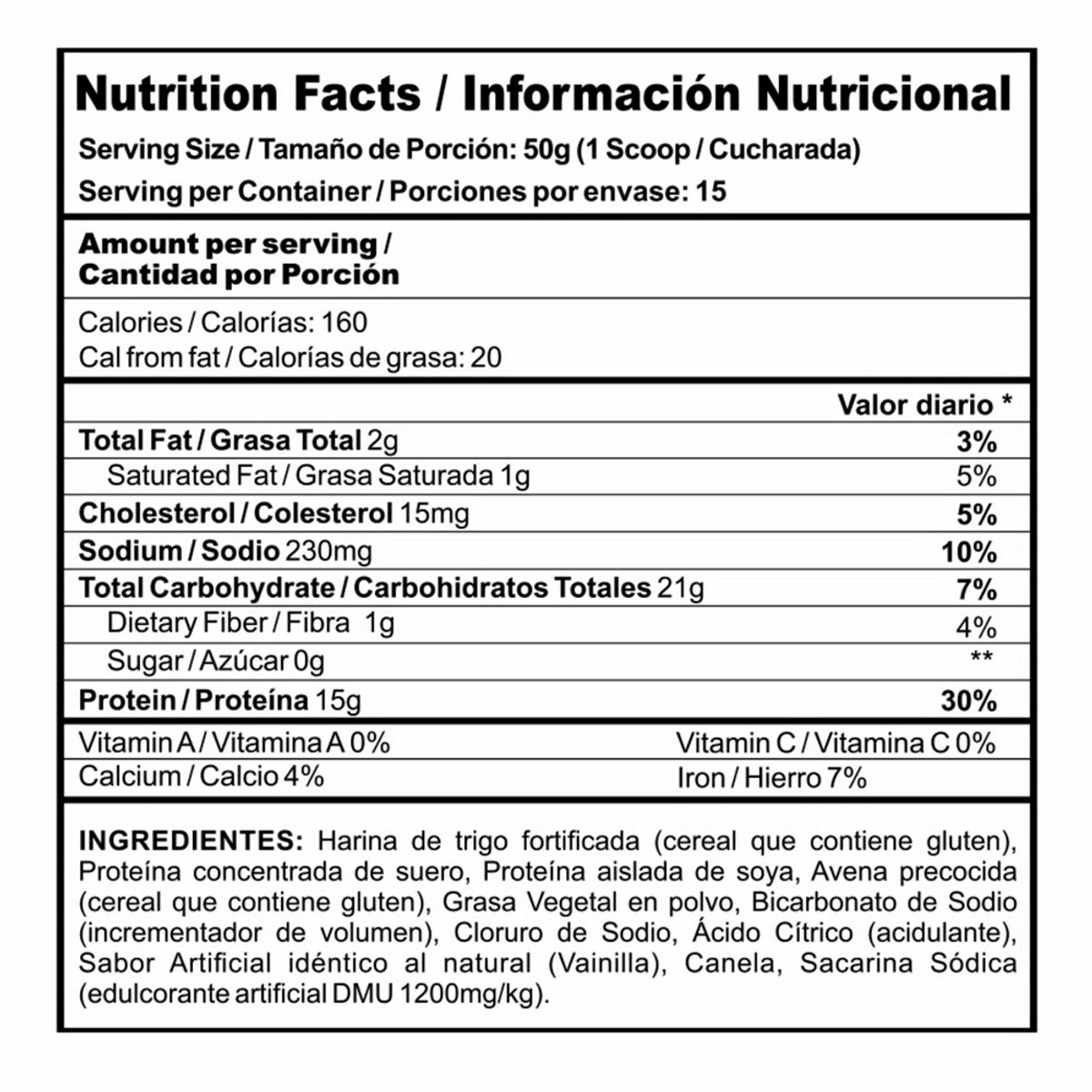 MEGAPLEX - Protein Pancake Tradicional 1.65 LB - Pancakes + Waffles + Crepes