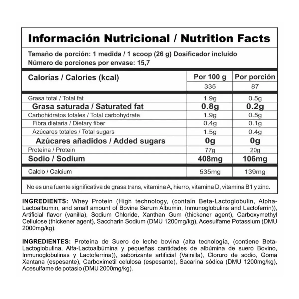 MEGAPLEX - Bipro Classic Vainilla 1 lb + Proteína
