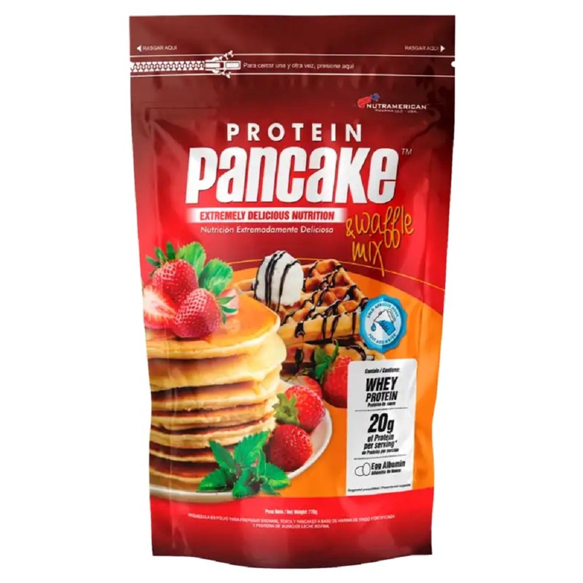 MEGAPLEX - Protein Pancake 1.69 LB - Pancakes + Waffles + Crepes
