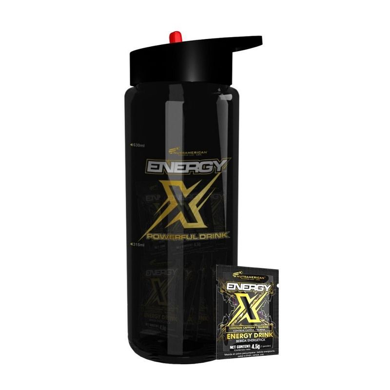 MEGAPLEX - Energy X 112.5 gr - Bebida Energizante