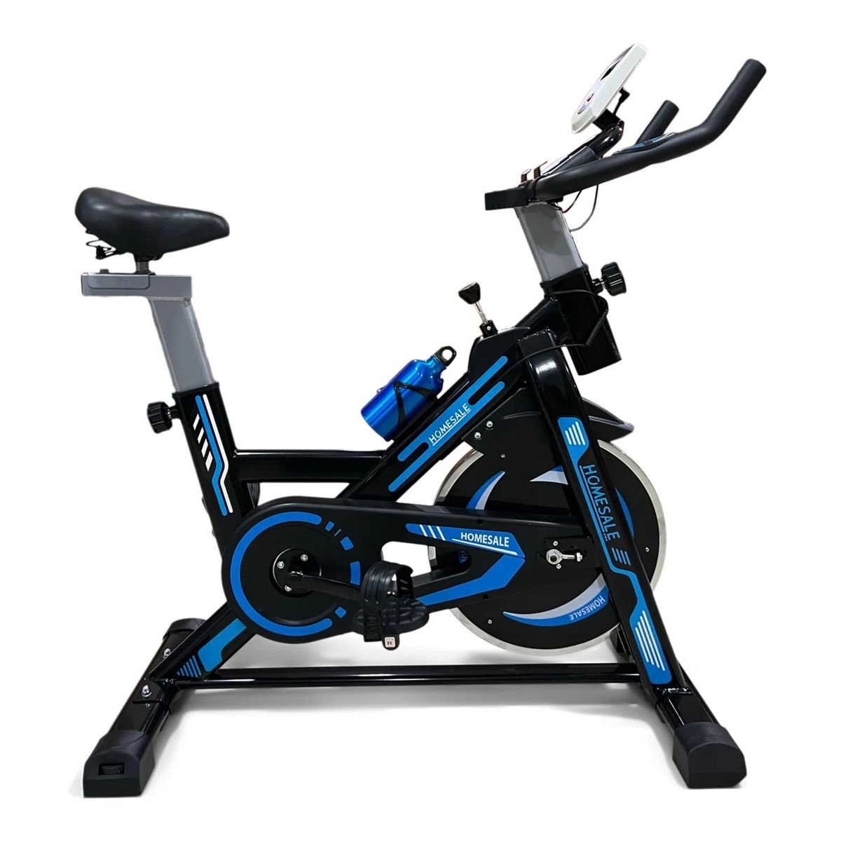 HOMESALE - Homesale Bicicleta Estatica Fija Spinning Soporta Hasta 100 kg Volante 13 kg