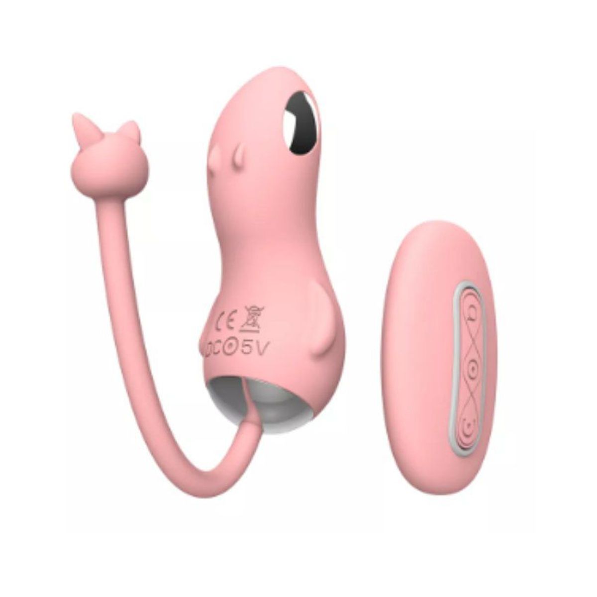 GENERICO - Huevo Vibrador Miki Rosado - Electric Shock