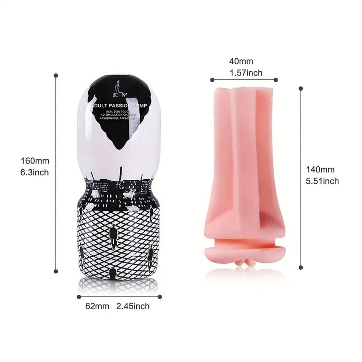 GENERICO - Masturbador Masculino 4d