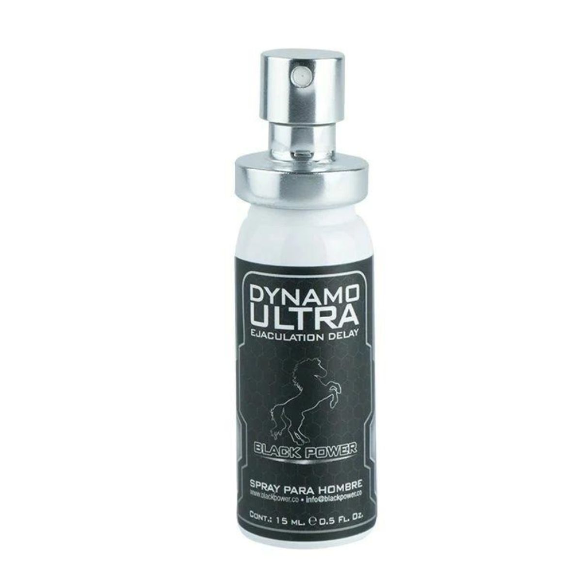BLACK POWER - Lubricante Intimo Retardante Dynamo Ultra Spray 15ml Black Power