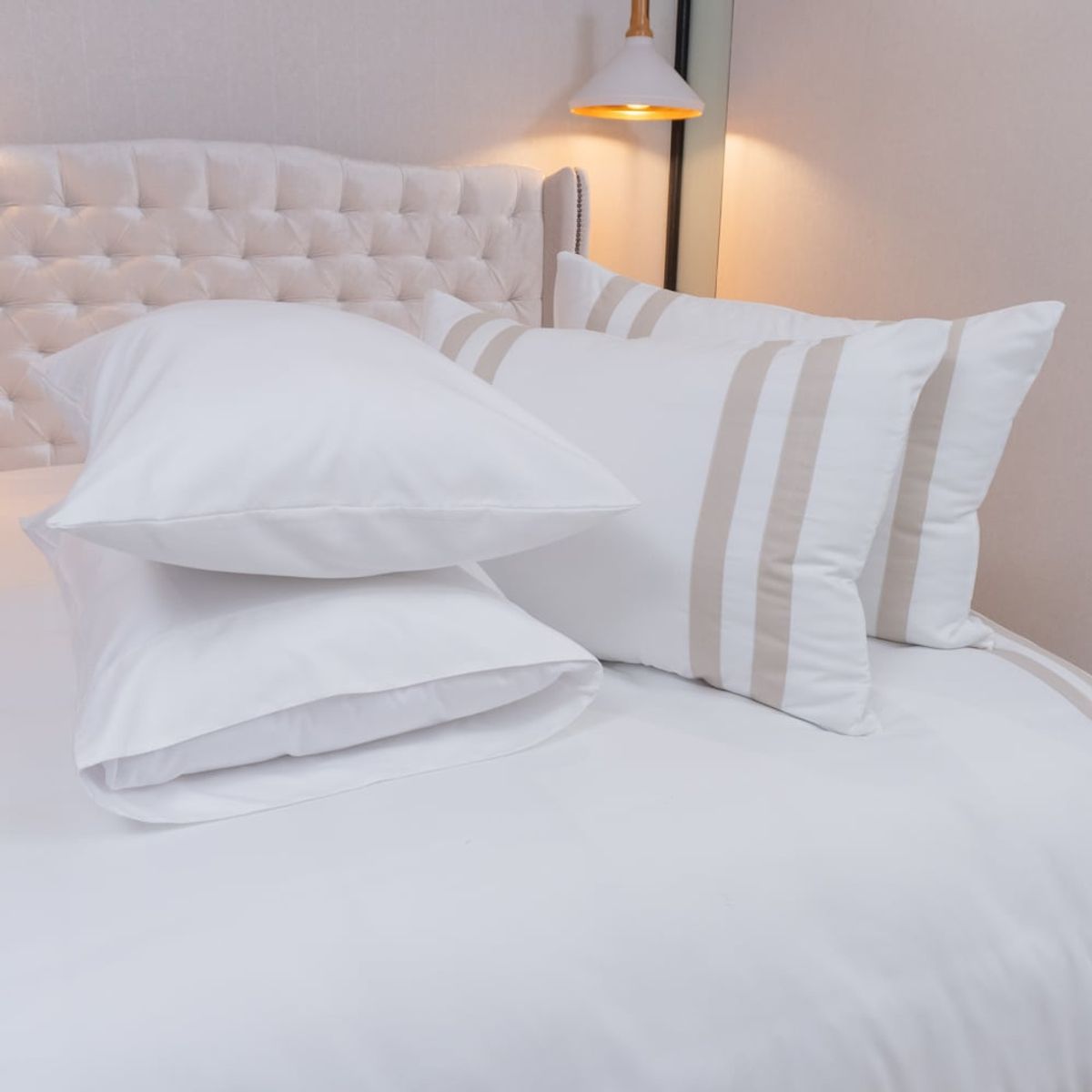 AMARE HOME - Set Duvet Cover Mocca - Colección Pureza Doble